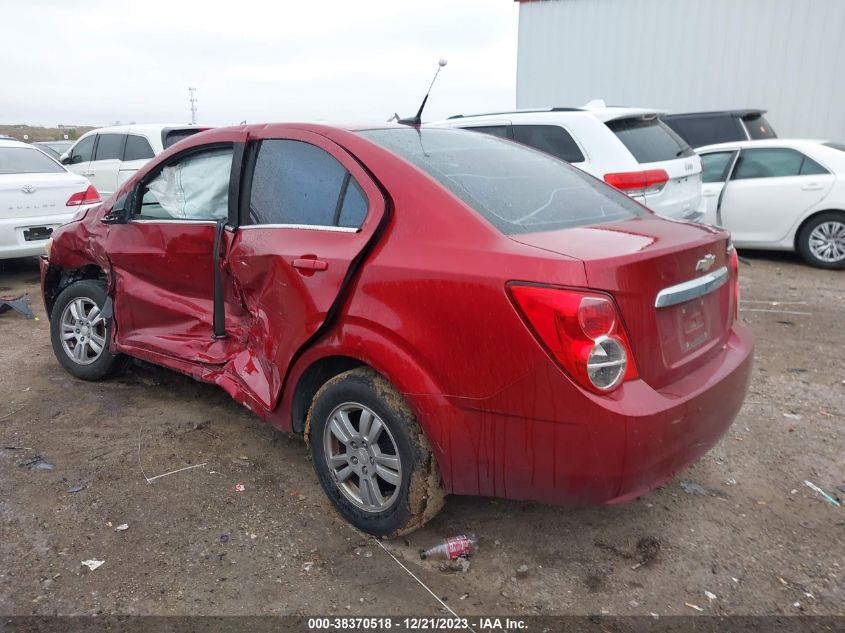 2013 CHEVROLET SONIC LT - 1G1JC5SH0D4104491