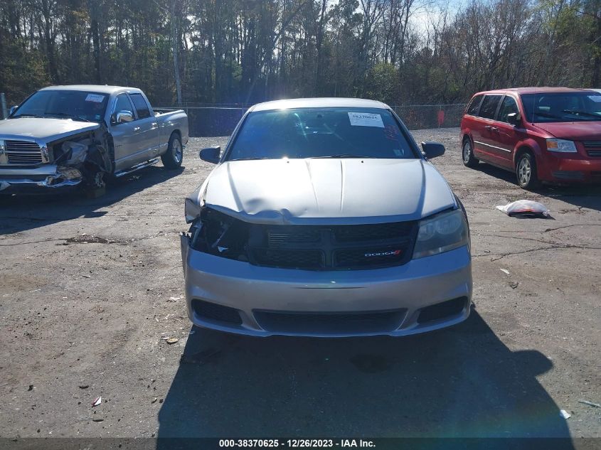 2014 DODGE AVENGER SE - 1C3CDZAB2EN222107