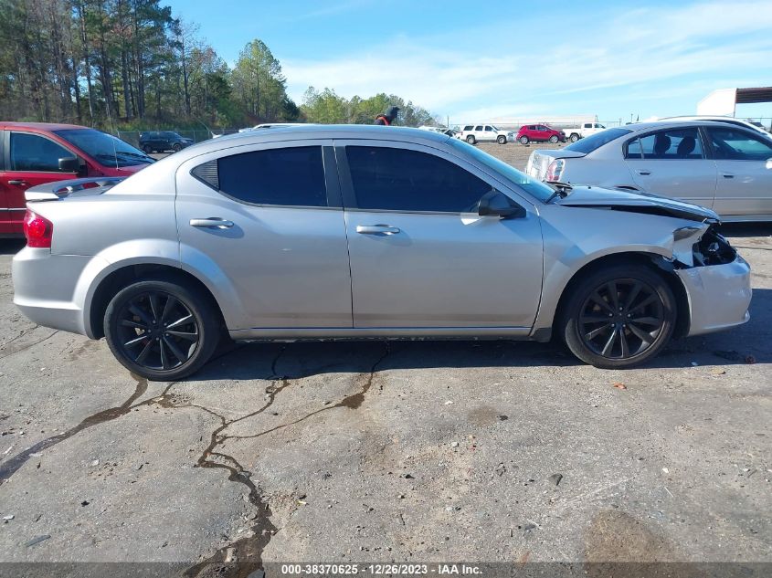2014 DODGE AVENGER SE - 1C3CDZAB2EN222107