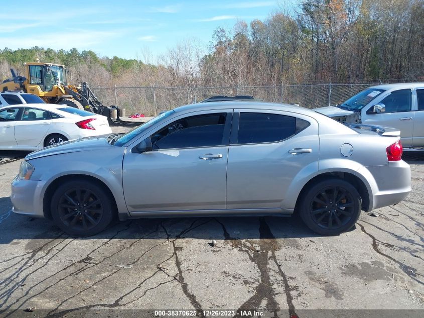 2014 DODGE AVENGER SE - 1C3CDZAB2EN222107