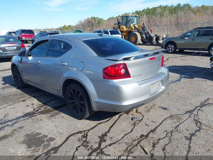 2014 DODGE AVENGER SE - 1C3CDZAB2EN222107