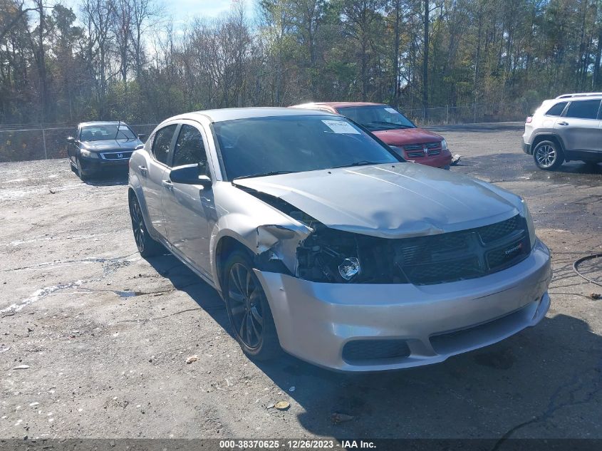 2014 DODGE AVENGER SE - 1C3CDZAB2EN222107