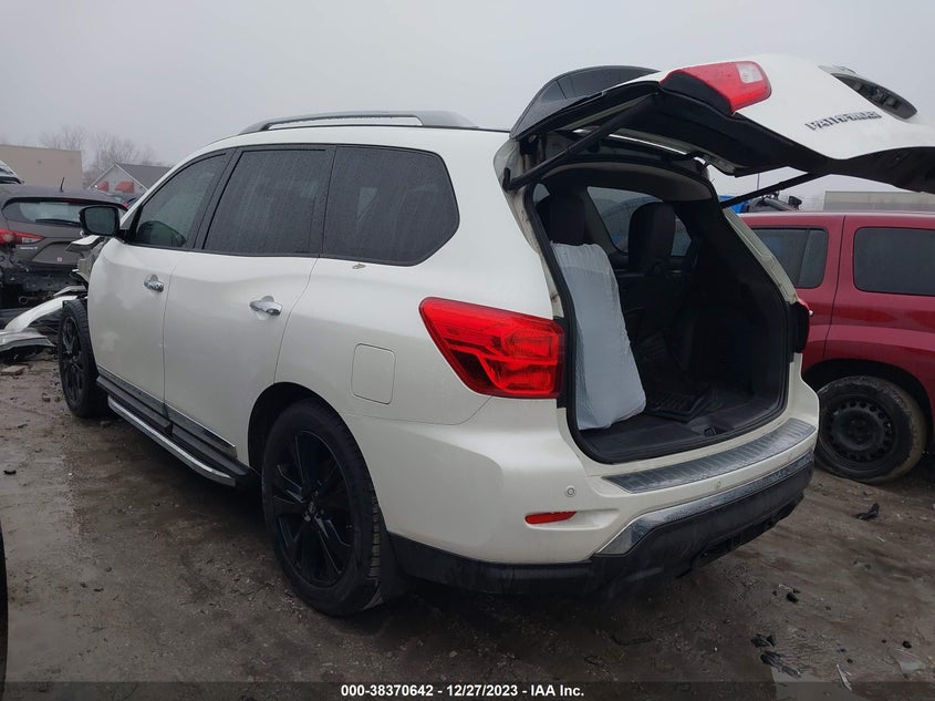 VIN 5N1DR2MM2HC684703 2017 NISSAN PATHFINDER PLATINUM