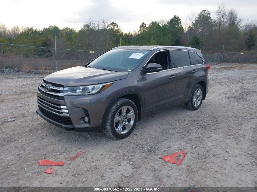 2017 TOYOTA HIGHLANDER LIMITED/LTD PLATINUM - 5TDDZRFH3HS379609