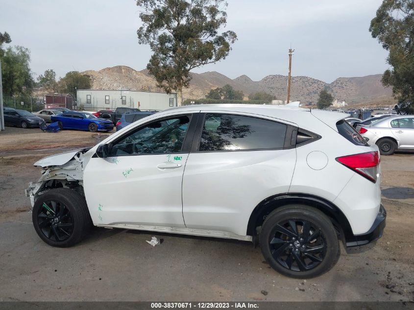 2021 HONDA HR-V 2WD SPORT - 3CZRU5H18MM708953