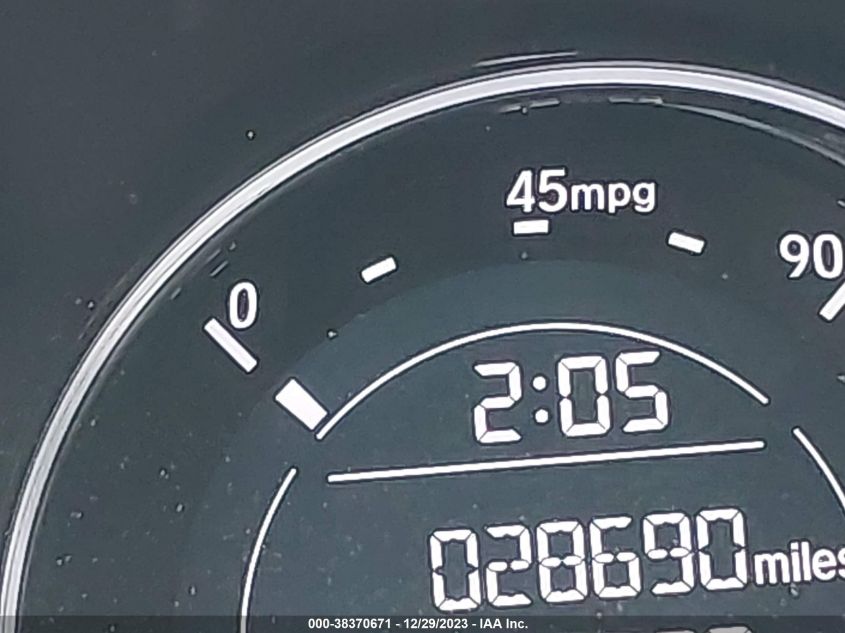 2021 HONDA HR-V 2WD SPORT - 3CZRU5H18MM708953