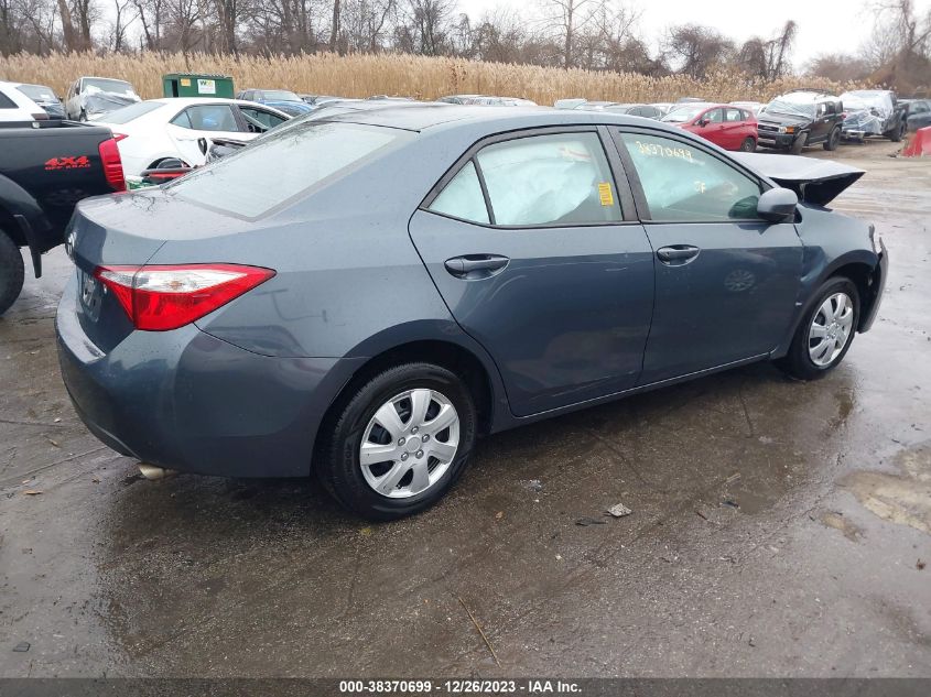 2014 TOYOTA COROLLA L/LE/LE PLS/PRM/S/S PLS - 2T1BURHE2EC068007
