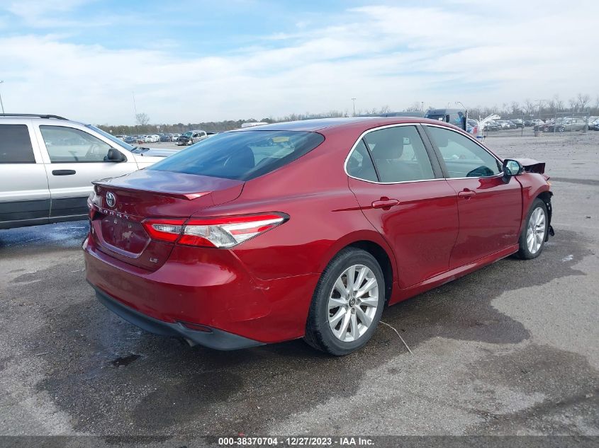 2018 TOYOTA CAMRY LE - 4T1B11HK4JU561731