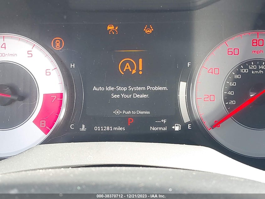 VIN 5J8TC2H87PL007399 2023 ACURA RDX A-SPEC ADVANCE