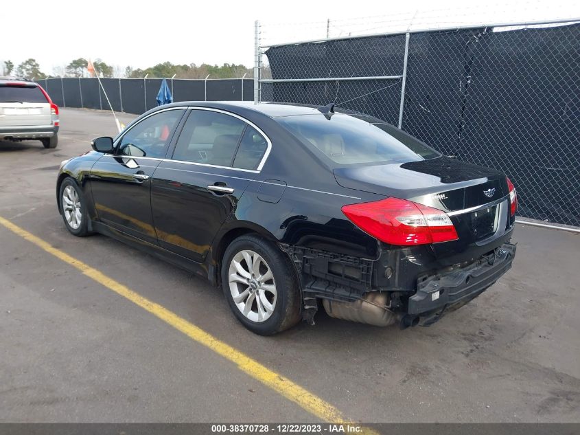 2013 HYUNDAI GENESIS 3.8 - KMHGC4DD8DU221768