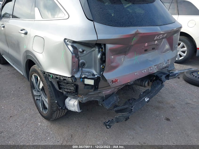 2022 KIA SORENTO HYBRID EX - KNDRHDLG9N5120244