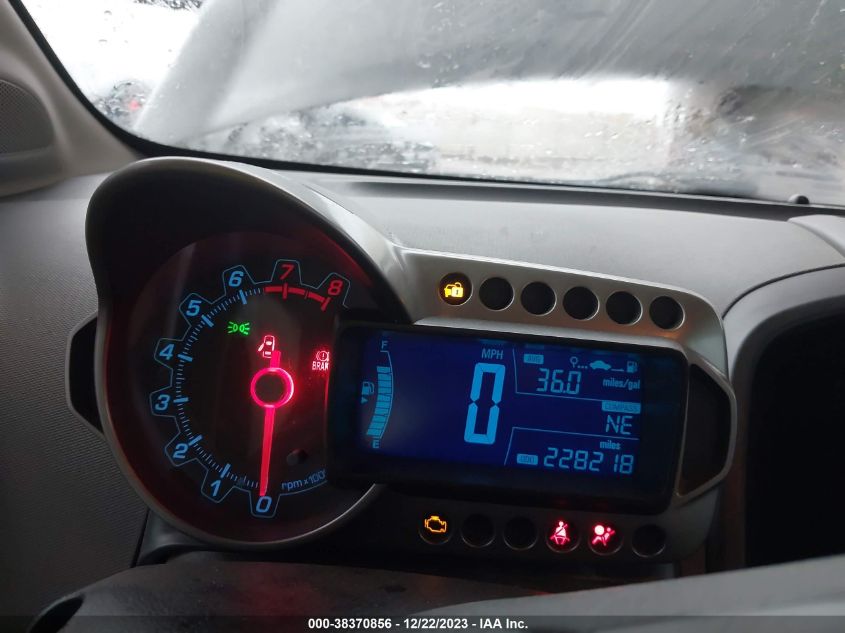 2013 CHEVROLET SONIC LS - 1G1JB5SH4D4109745