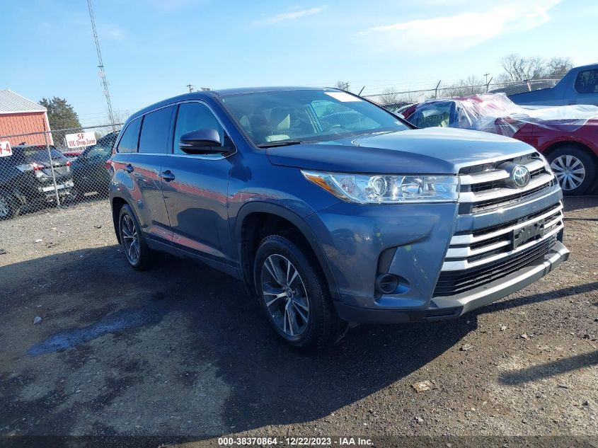 2019 TOYOTA HIGHLANDER LE - 5TDBZRFH0KS734993