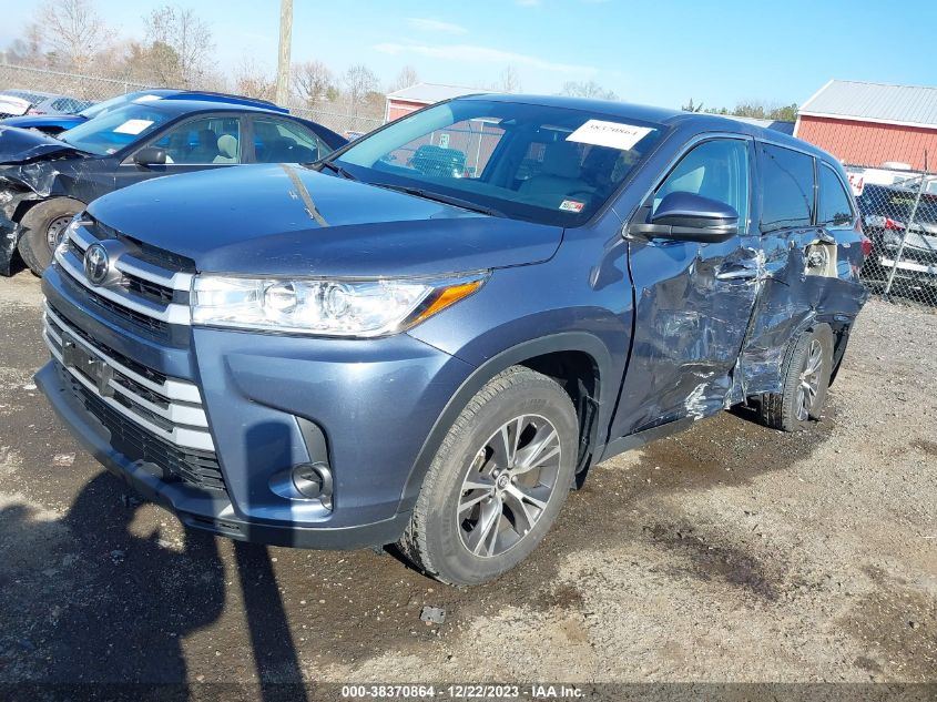 2019 TOYOTA HIGHLANDER LE - 5TDBZRFH0KS734993