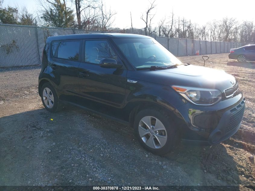 2016 KIA SOUL - KNDJN2A29G7249187