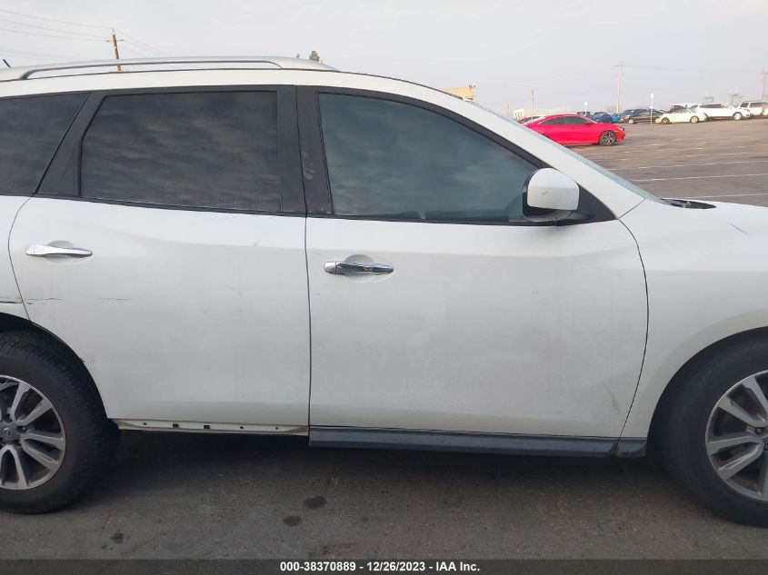 2013 NISSAN PATHFINDER S/SV/SL/PLATINUM - 5N1AR2MM7DC624350