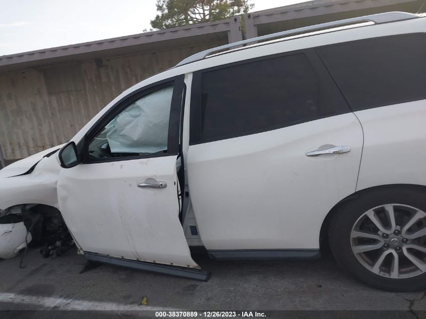 2013 NISSAN PATHFINDER S/SV/SL/PLATINUM - 5N1AR2MM7DC624350
