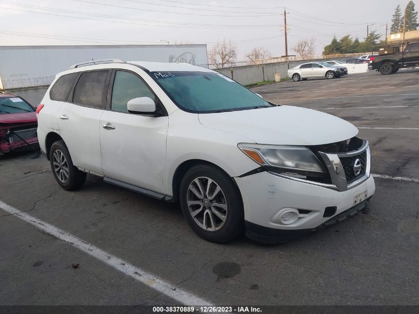 2013 NISSAN PATHFINDER S/SV/SL/PLATINUM - 5N1AR2MM7DC624350