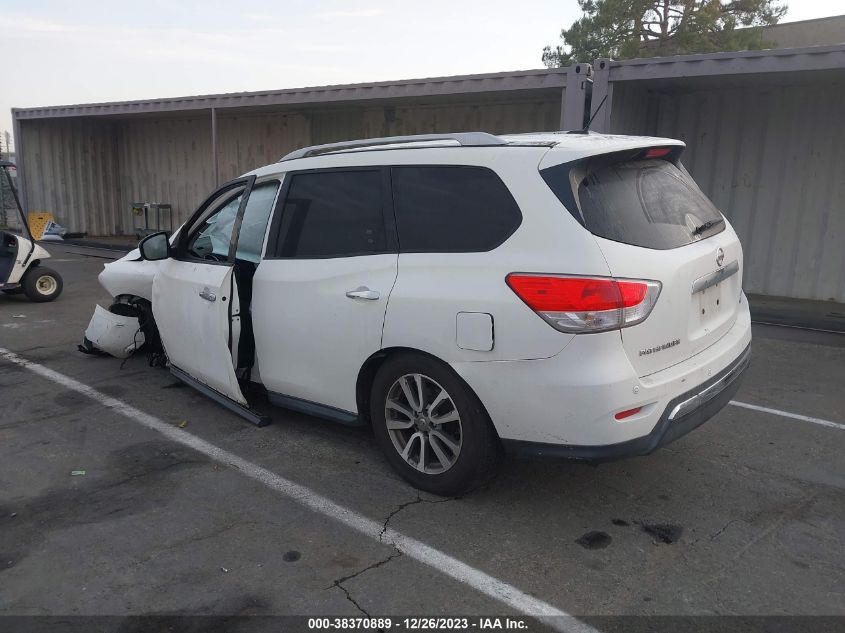2013 NISSAN PATHFINDER S/SV/SL/PLATINUM - 5N1AR2MM7DC624350