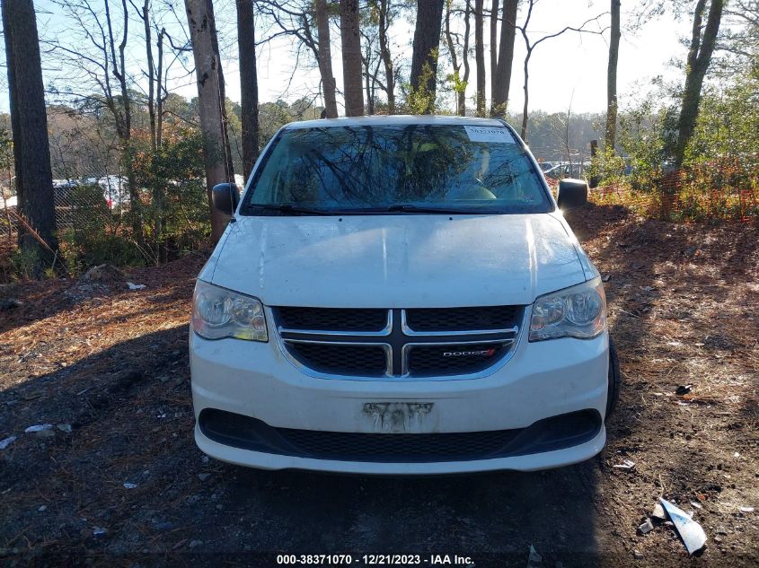 2013 DODGE GRAND CARAVAN SE - 2C4RDGBGXDR814425