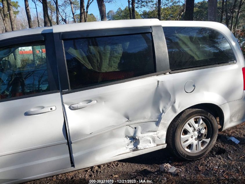 2013 DODGE GRAND CARAVAN SE - 2C4RDGBGXDR814425