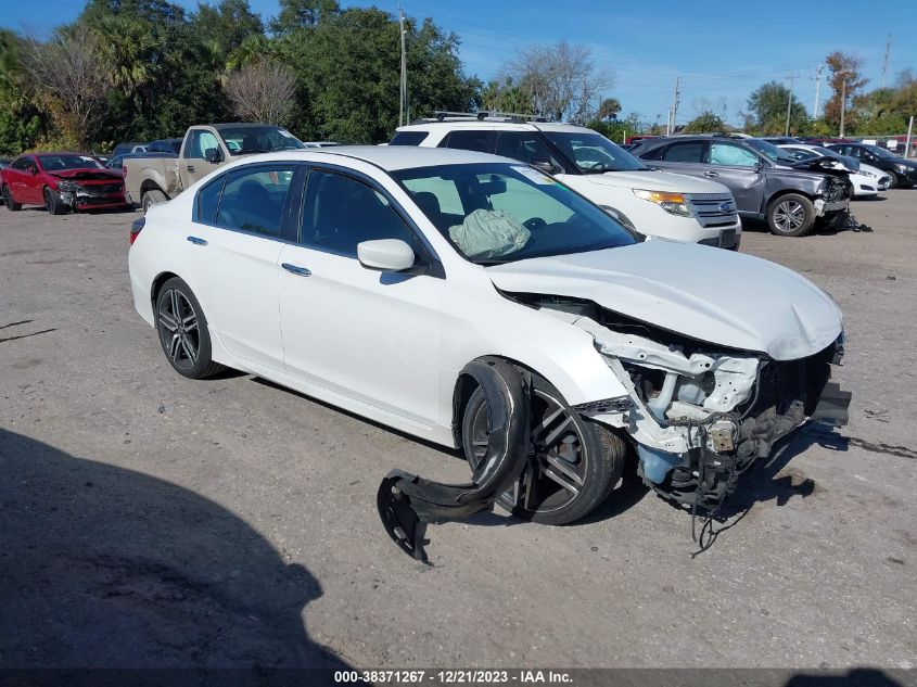 2017 HONDA ACCORD SPORT - 1HGCR2F51HA180842