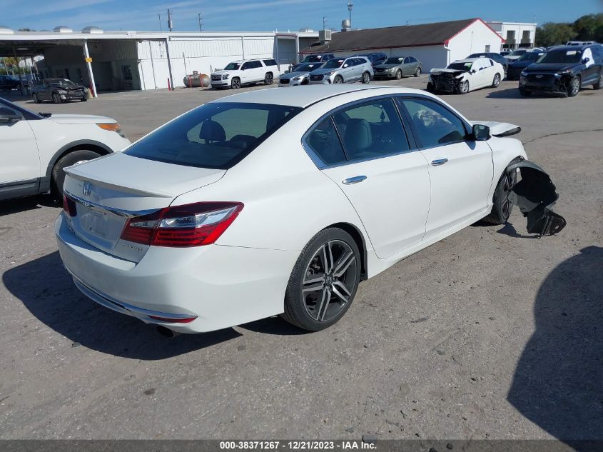 2017 HONDA ACCORD SPORT - 1HGCR2F51HA180842