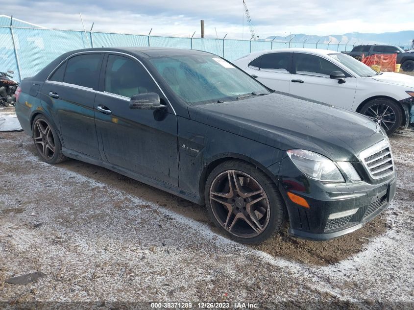 Lot #2536944026 2013 MERCEDES-BENZ E 63 AMG salvage car