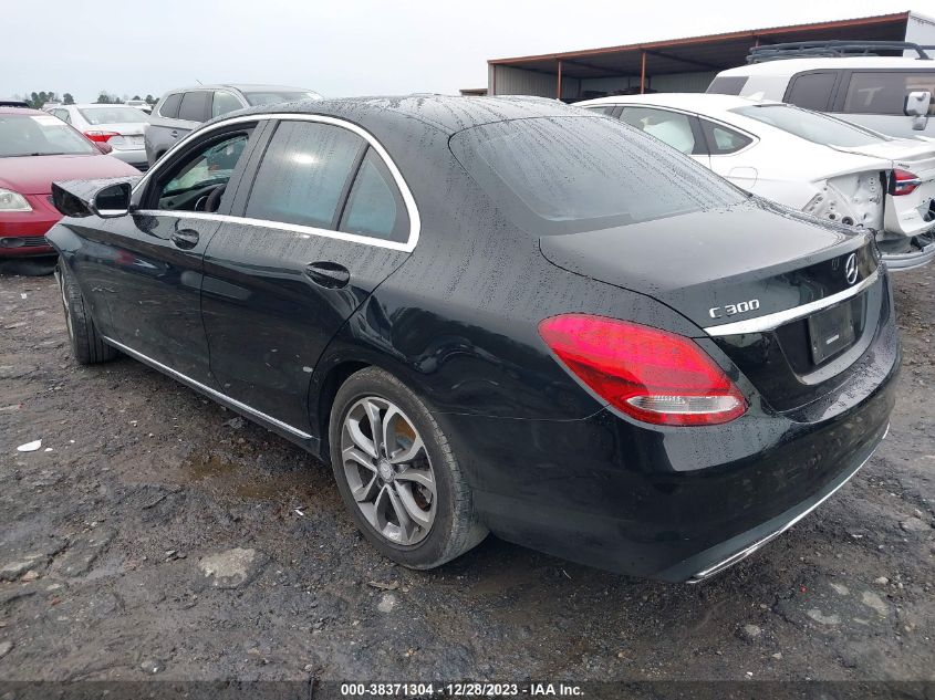 2016 MERCEDES-BENZ C 300 300 - 55SWF4JB3GU116352