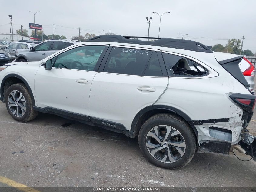 2022 SUBARU OUTBACK LIMITED - 4S4BTAMCXN3185380