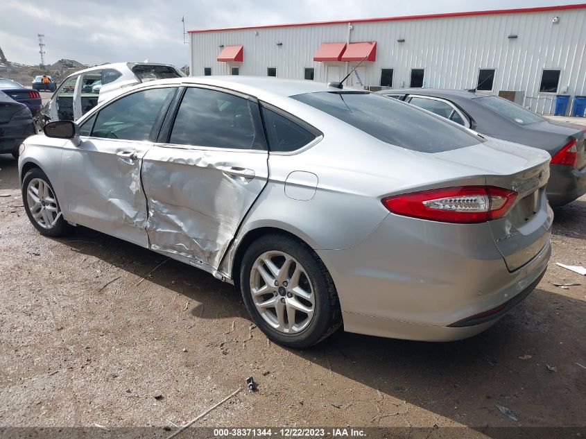 2016 FORD FUSION SE - 3FA6P0H72GR315468