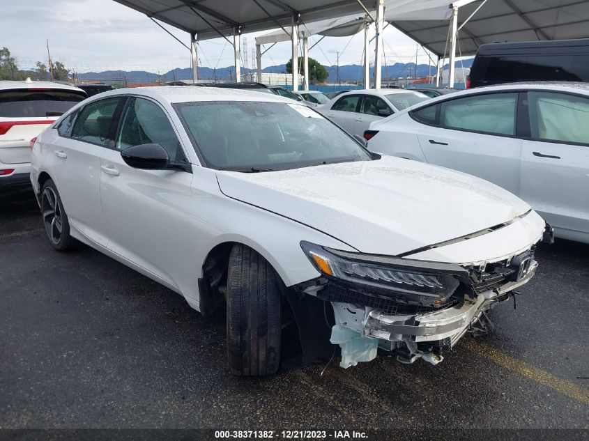 2022 HONDA ACCORD SPORT - 1HGCV1F3XNA124012