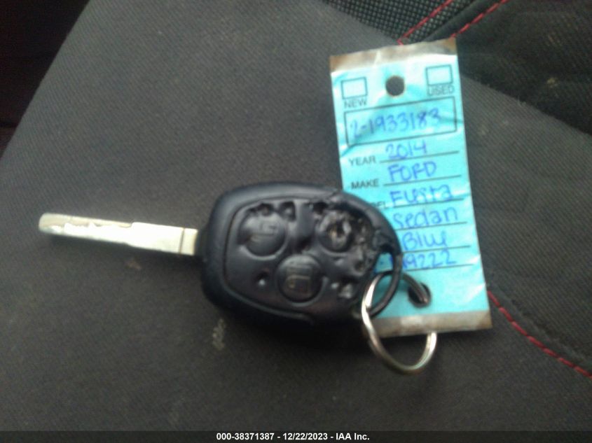 2014 FORD FIESTA SE - 3FADP4BJ6EM199222