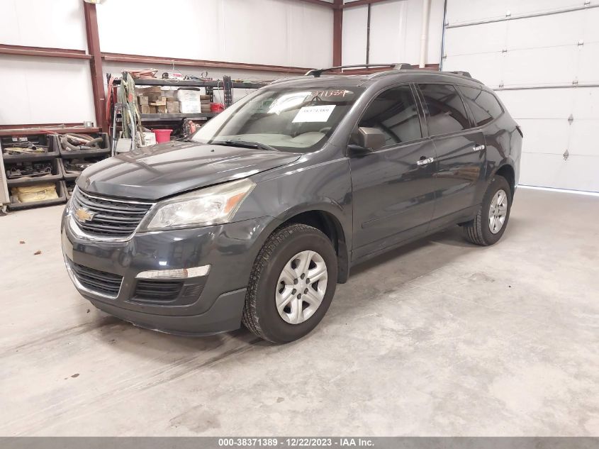 2014 CHEVROLET TRAVERSE LS - 1GNKRFKD2EJ300228