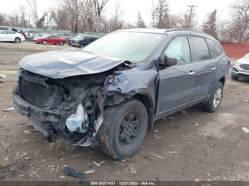 2014 CHEVROLET TRAVERSE LS - 1GNKRFED0EJ246309