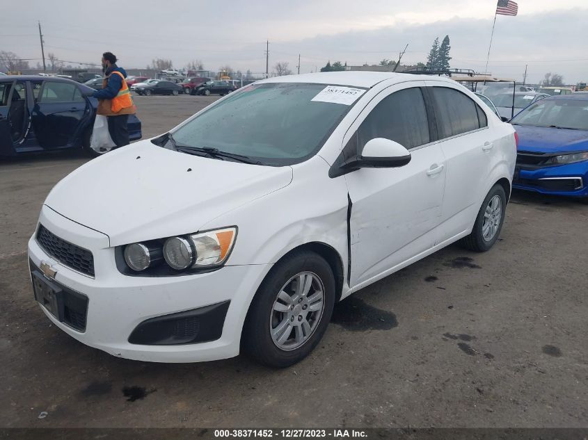 2014 CHEVROLET SONIC LT AUTO - 1G1JC5SH4E4203431