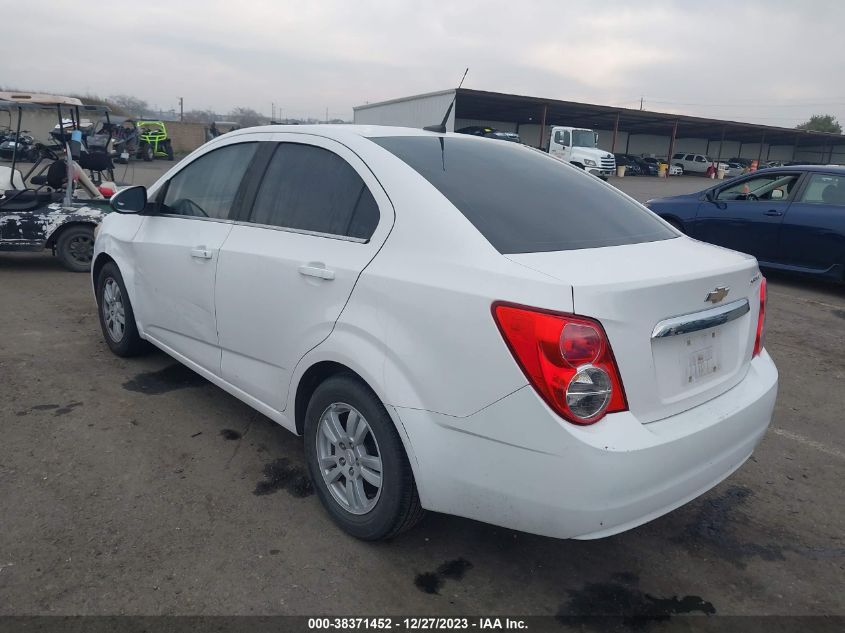 2014 CHEVROLET SONIC LT AUTO - 1G1JC5SH4E4203431