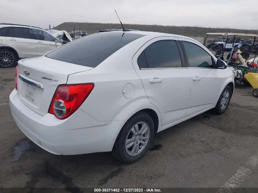 2014 CHEVROLET SONIC LT AUTO - 1G1JC5SH4E4203431