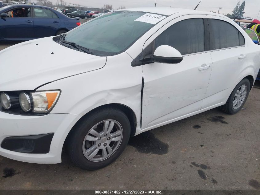 2014 CHEVROLET SONIC LT AUTO - 1G1JC5SH4E4203431