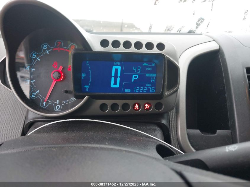 2014 CHEVROLET SONIC LT AUTO - 1G1JC5SH4E4203431