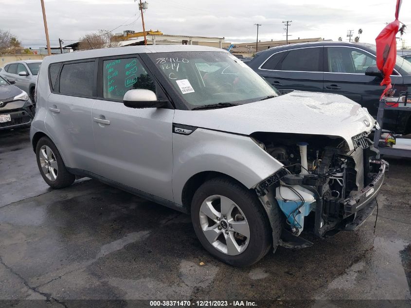 2018 KIA SOUL - KNDJN2A25J7541460
