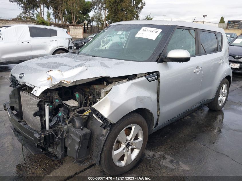 2018 KIA SOUL - KNDJN2A25J7541460