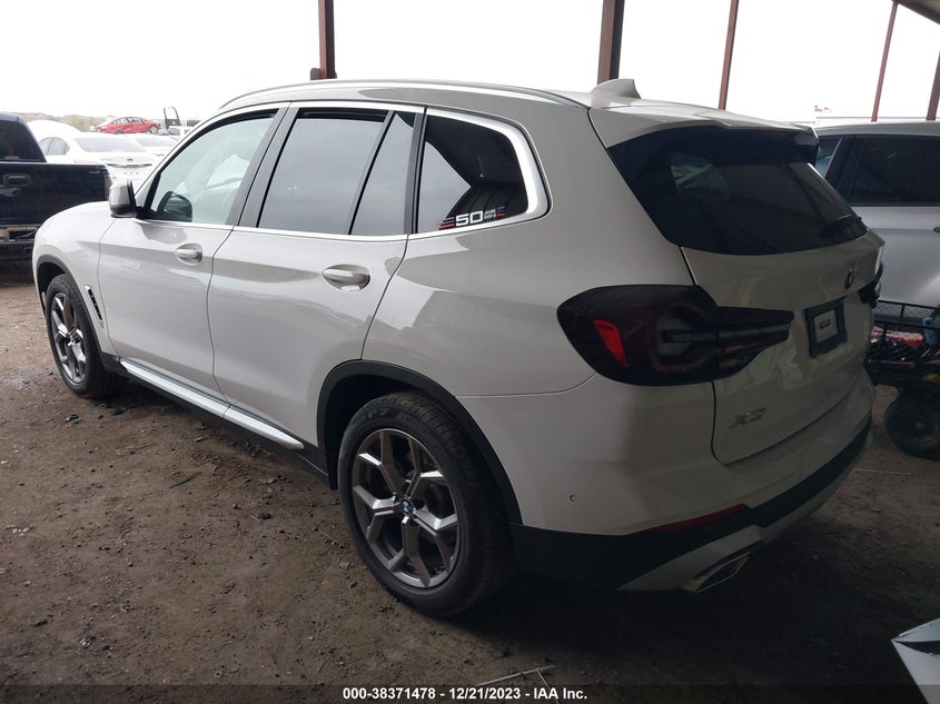 VIN 5UX53DP03P9R90995 2023 BMW X3 XDRIVE30I