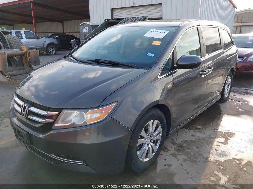 2014 HONDA ODYSSEY EX-L - 5FNRL5H6XEB022844
