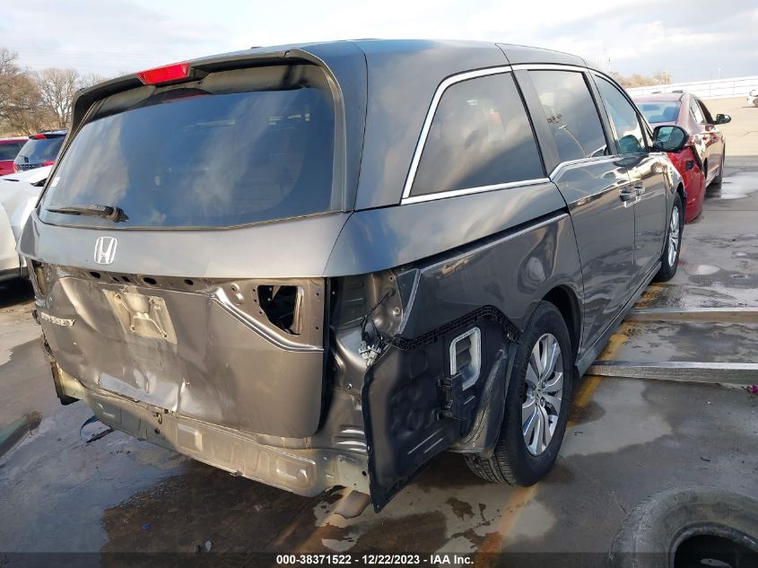 2014 HONDA ODYSSEY EX-L - 5FNRL5H6XEB022844