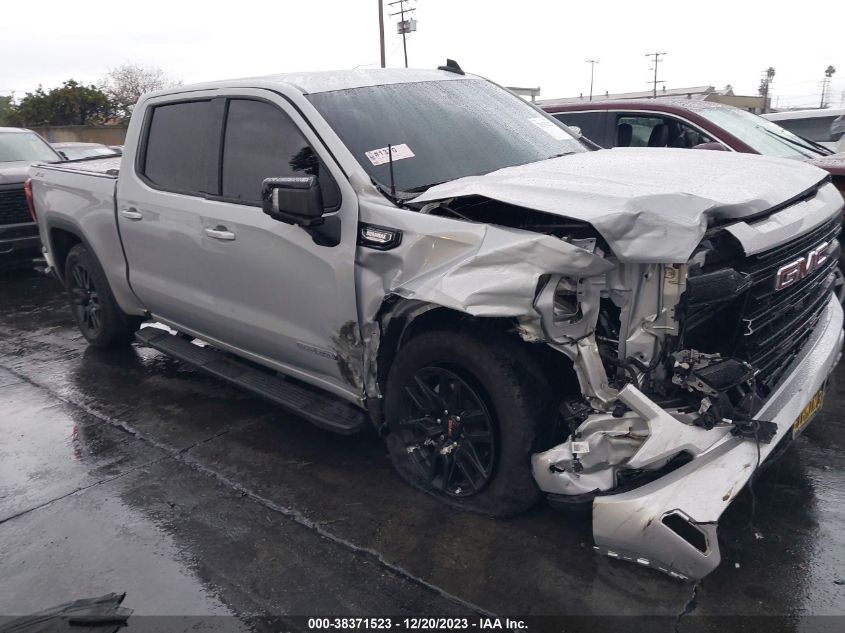 2022 GMC SIERRA 1500 4WD  SHORT BOX ELEVATION WITH 3SB - 1GTUUCET1NZ572109