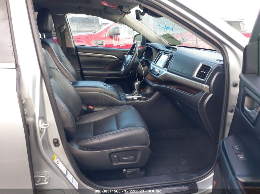 2019 TOYOTA HIGHLANDER LIMITED - 5TDDZRFH9KS943402