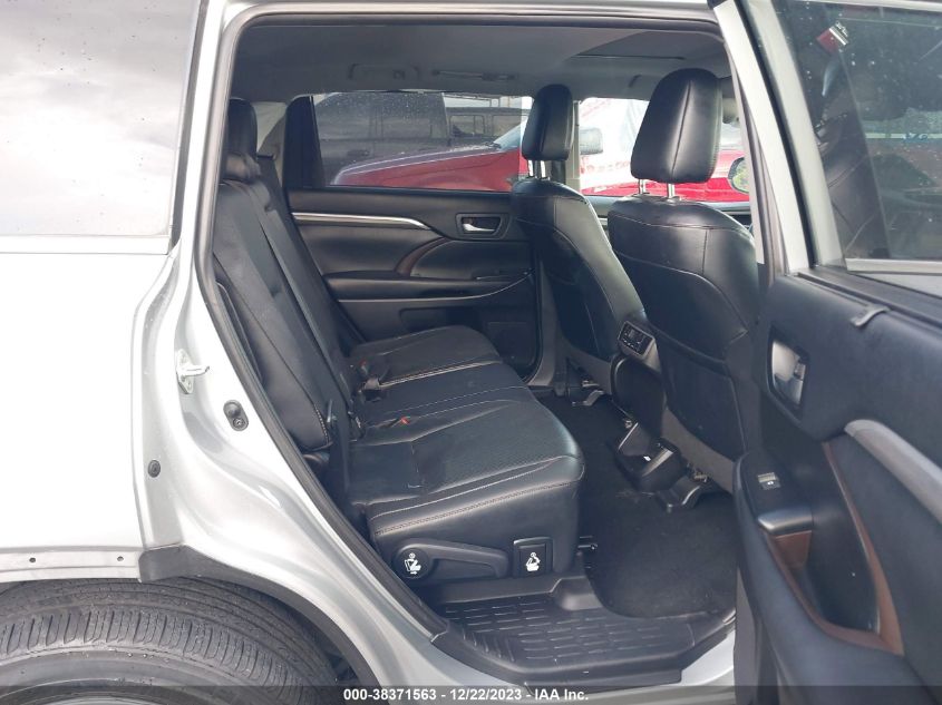 2019 TOYOTA HIGHLANDER LIMITED - 5TDDZRFH9KS943402