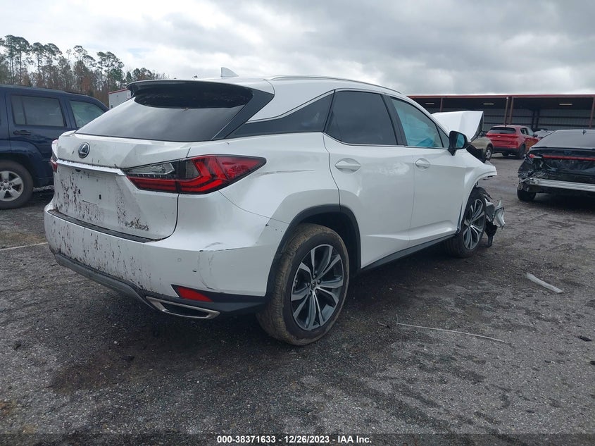 VIN 2T2HZMAA7MC197781 2021 LEXUS RX 350
