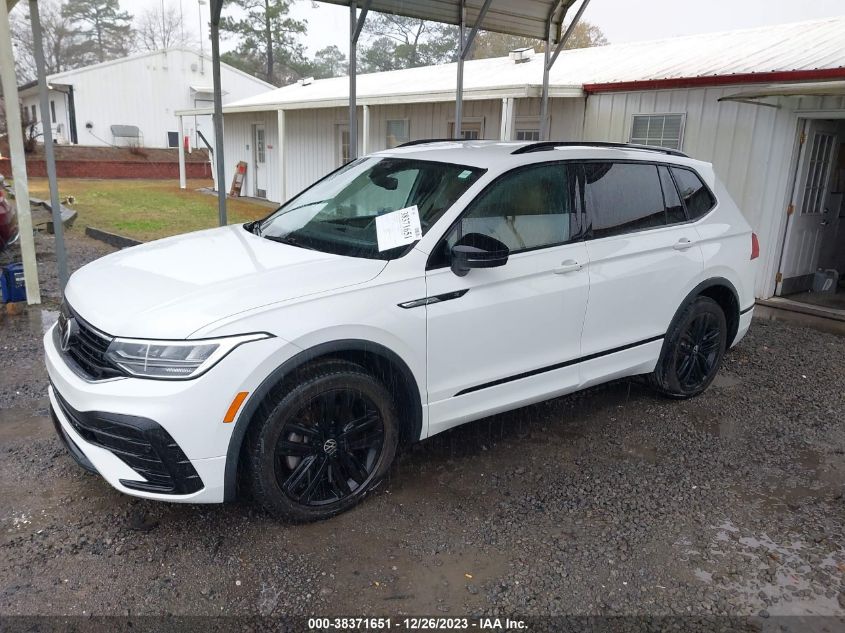 2022 VOLKSWAGEN TIGUAN SE R-LINE BLACK - 3VVCB7AX3NM010197